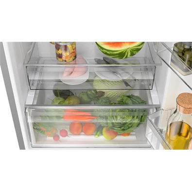 Bosch KGN492LDF inox alulfagyasztós hűtőszekrény Bosch KGN492LDF inox alulfagyasztós hűtőszekrény