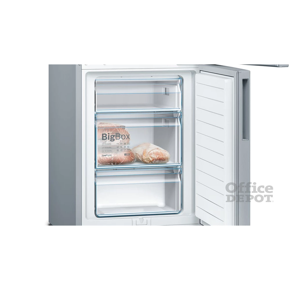 Bosch KGV36VLEAS alulfagyasztós hűtőszekrény