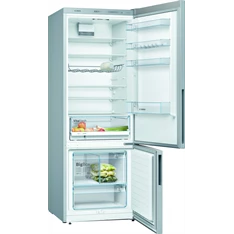 Bosch KGV58VLEAS ezüst, alulfagyasztós, Hűtő:376L, Fagyasztó:124L, Low frost hűtőszekrény (Újszerű)