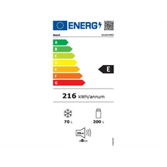Bosch KIV87VFE0 beépíthető alulfagyasztós hűtőszekrény Bosch KIV87VFE0 beépíthető alulfagyasztós hűtőszekrény
