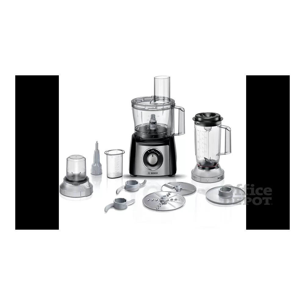 Bosch MCM3501M 800W, 2,3L, fekete kompakt konyhai robotgép
