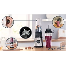 Bosch MMB2111M nemesacél turmixgép Bosch MMB2111M nemesacél turmixgép