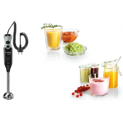 Bosch MSM67170 fekete botmixer szett