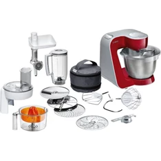 Bosch MUM55761 vörös konyhai robotgép szett Bosch MUM55761 vörös konyhai robotgép szett