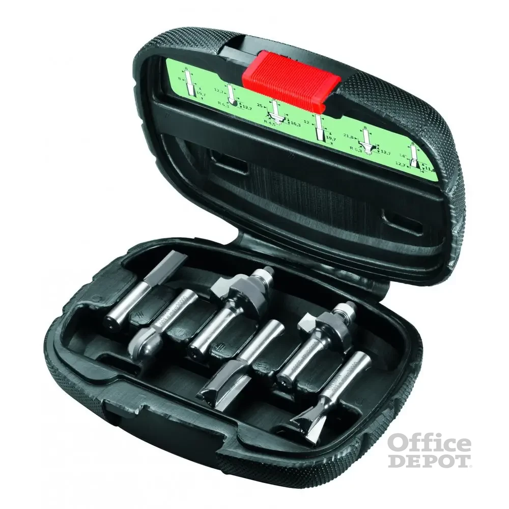 Bosch POF 1400 ACE felsőmaró + 6 részes marószár készlet