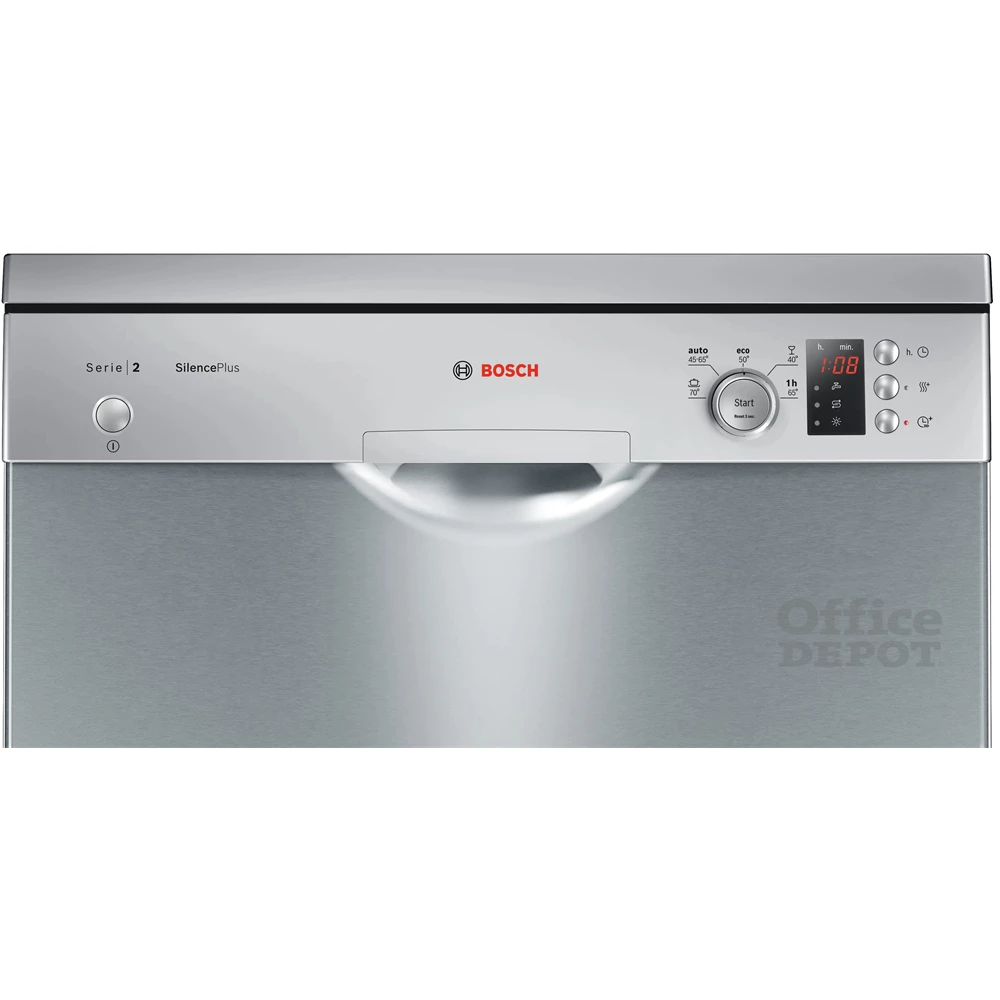 Bosch SMS25AI07E inox, programok száma: 5, szabadonálló, 12 terítékes mosogatógép 