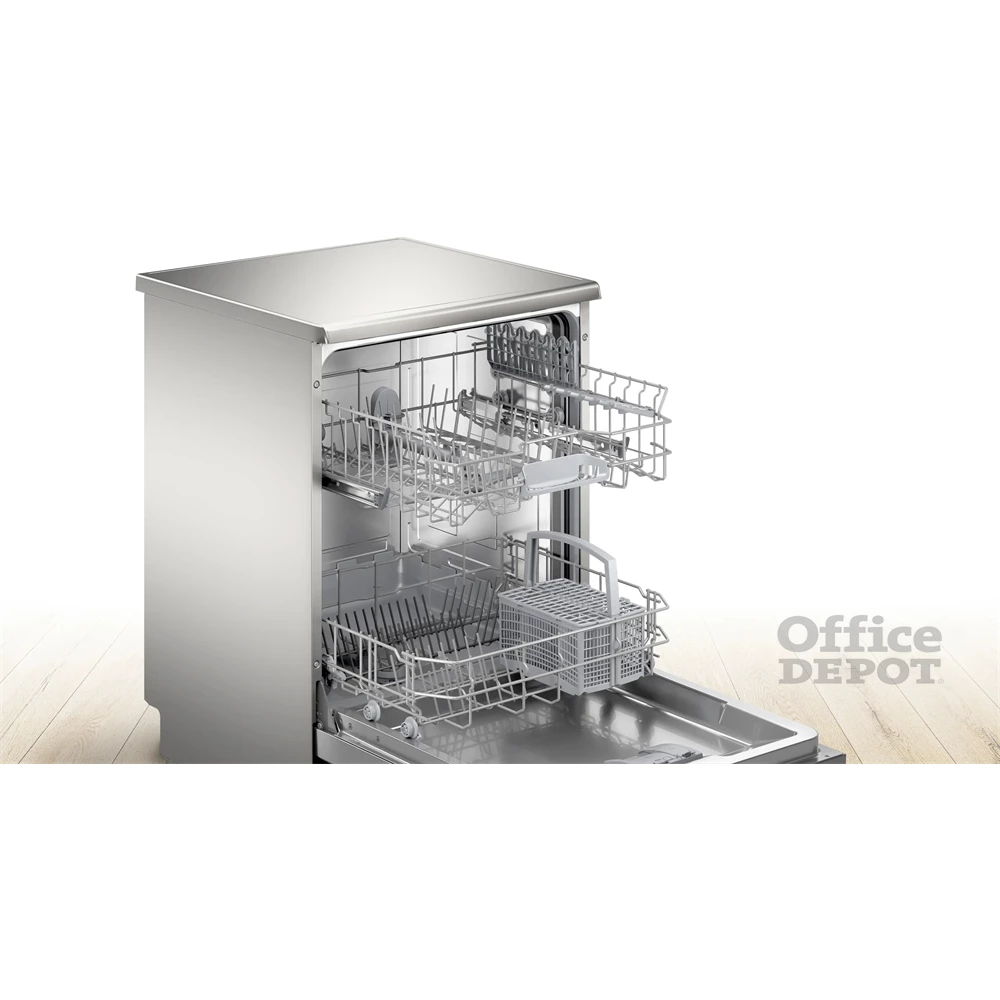 Bosch SMS25AI07E inox, programok száma: 5, szabadonálló, 12 terítékes mosogatógép 