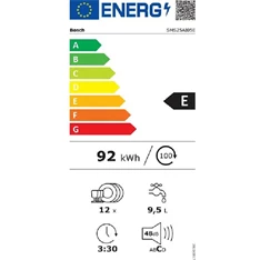 Bosch SMS25AI07E 12 terítékes inox mosogatógép Bosch SMS25AI07E 12 terítékes inox mosogatógép