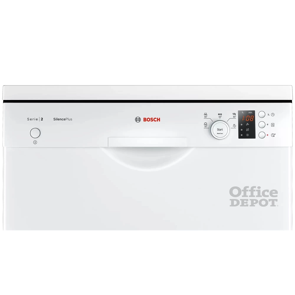 Bosch SMS25AW05E fehér, programok száma: 5, szabadonálló, 12 terítékes mosogatógép 