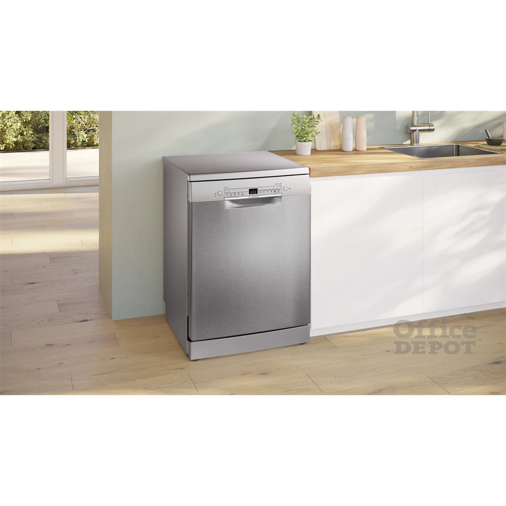Bosch SMS2HVI02E inox, programok száma: 6, szabadonálló, 14 terítékes mosogatógép 
