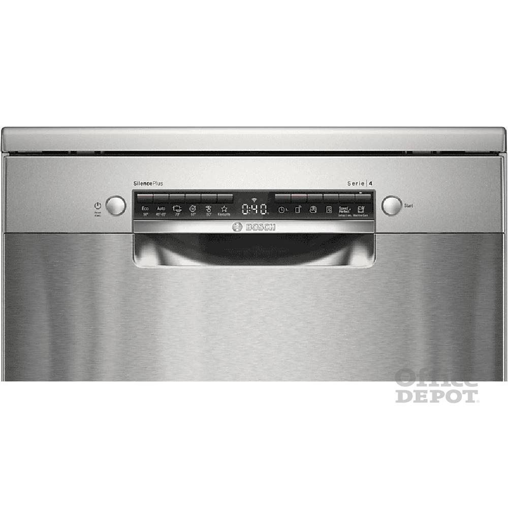 Bosch SMS2HVI02E inox, programok száma: 6, szabadonálló, 14 terítékes mosogatógép 