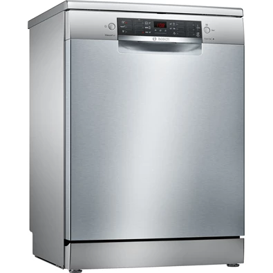 Bosch SMS46KI01E inox, programok száma: 6, szabadonálló, 13 terítékes mosogatógép (Újszerű)