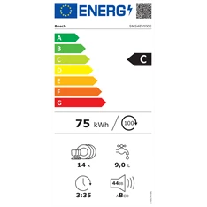 Bosch SMS4EVI00E 14 terítékes mosogatógép Bosch SMS4EVI00E 14 terítékes mosogatógép