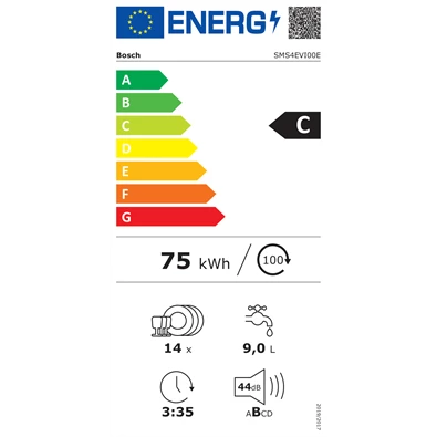 Bosch SMS4EVI00E 14 terítékes mosogatógép Bosch SMS4EVI00E 14 terítékes mosogatógép