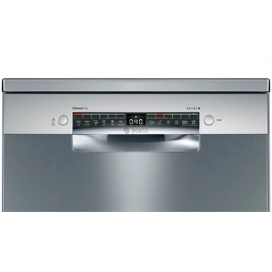 Bosch SMS4HVI33E inox, programok száma: 6, szabadonálló, 13 terítékes mosogatógép 