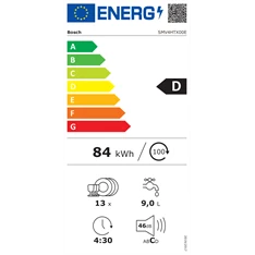 Bosch SMV4HTX00E beépíthető 13 terítékes mosogatógép Bosch SMV4HTX00E beépíthető 13 terítékes mosogatógép