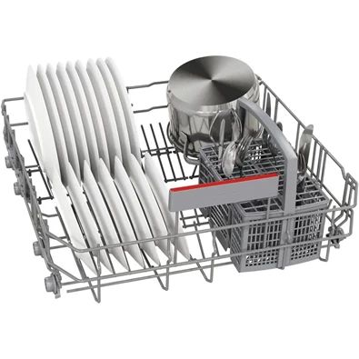 Bosch SMV4HTX14E ezüst, programok száma:6, beépíthető, 13 terítékes mosogatógép