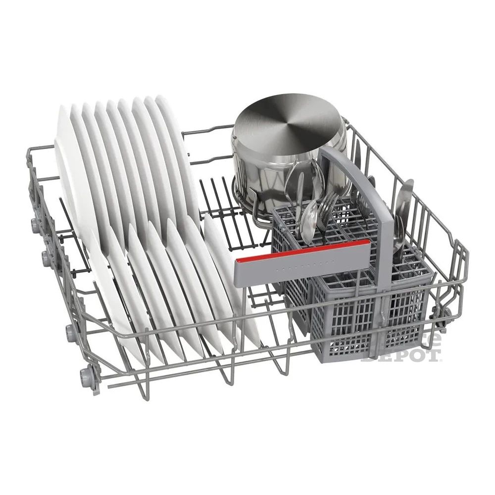 Bosch SMV4HTX14E ezüst, programok száma:6, beépíthető, 13 terítékes mosogatógép