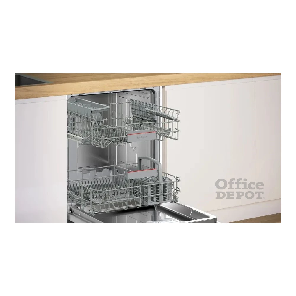 Bosch SMV4HTX14E ezüst, programok száma:6, beépíthető, 13 terítékes mosogatógép