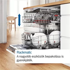 Bosch SMV4HVX33E teljesen integrálható mosogatógép Bosch SMV4HVX33E teljesen integrálható mosogatógép