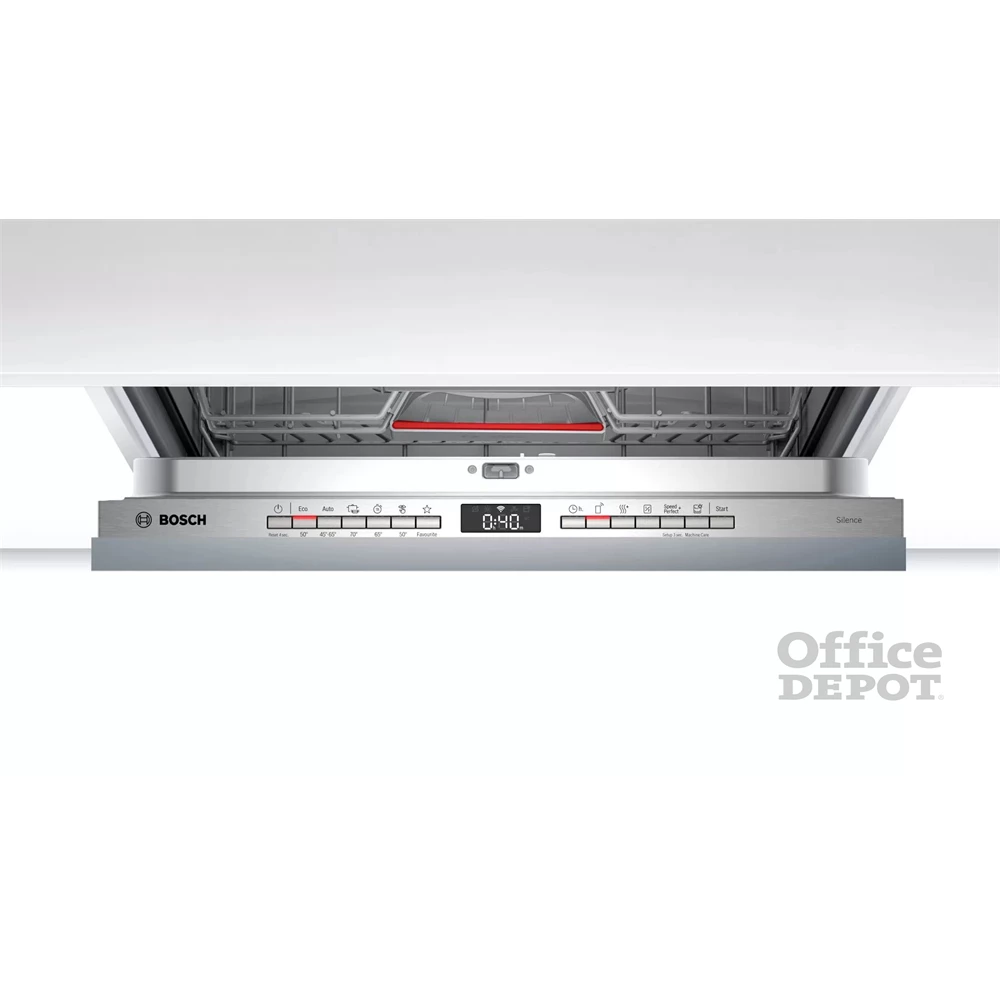 Bosch SMV4HVX33E programok száma: 13, beépíthető, 13 terítékes mosogatógép 