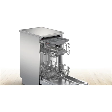 Bosch SPS2HMI58E keskeny 10 terítékes inox mosogatógép Bosch SPS2HMI58E keskeny 10 terítékes inox mosogatógép