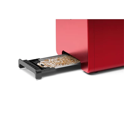 Bosch TAT3P424 DesignLine piros-fekete 2 szeletes kenyérpirító Bosch TAT3P424 DesignLine piros-fekete 2 szeletes kenyérpirító