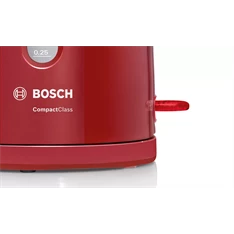 Bosch TWK3A014 CompactClass 1,7L-es vörös vízforraló Bosch TWK3A014 CompactClass 1,7L-es vörös vízforraló