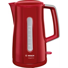 Bosch TWK3A014 CompactClass 1,7L-es vörös vízforraló Bosch TWK3A014 CompactClass 1,7L-es vörös vízforraló