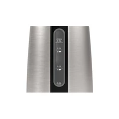 Bosch TWK3P420 DesignLine 1,7L-es ezüst fekete vízforraló Bosch TWK3P420 DesignLine 1,7L-es ezüst fekete vízforraló