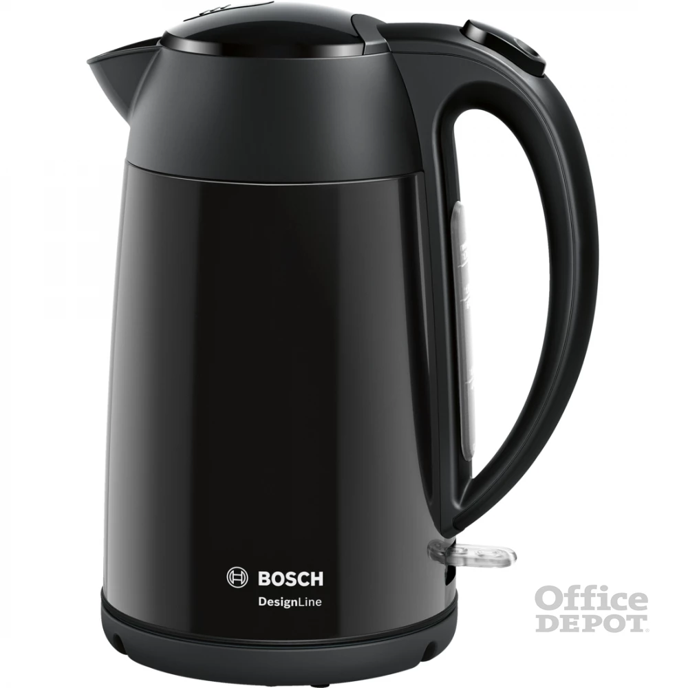 Bosch TWK3P423 DesignLine fekete vízforraló