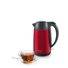 Bosch TWK3P424 DesignLine 1,7L-es piros-fekete vízforraló Bosch TWK3P424 DesignLine 1,7L-es piros-fekete vízforraló