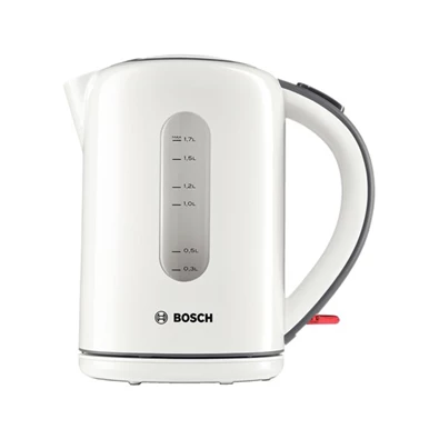 Bosch TWK7601 1,7L-es fehér vízforraló Bosch TWK7601 1,7L-es fehér vízforraló