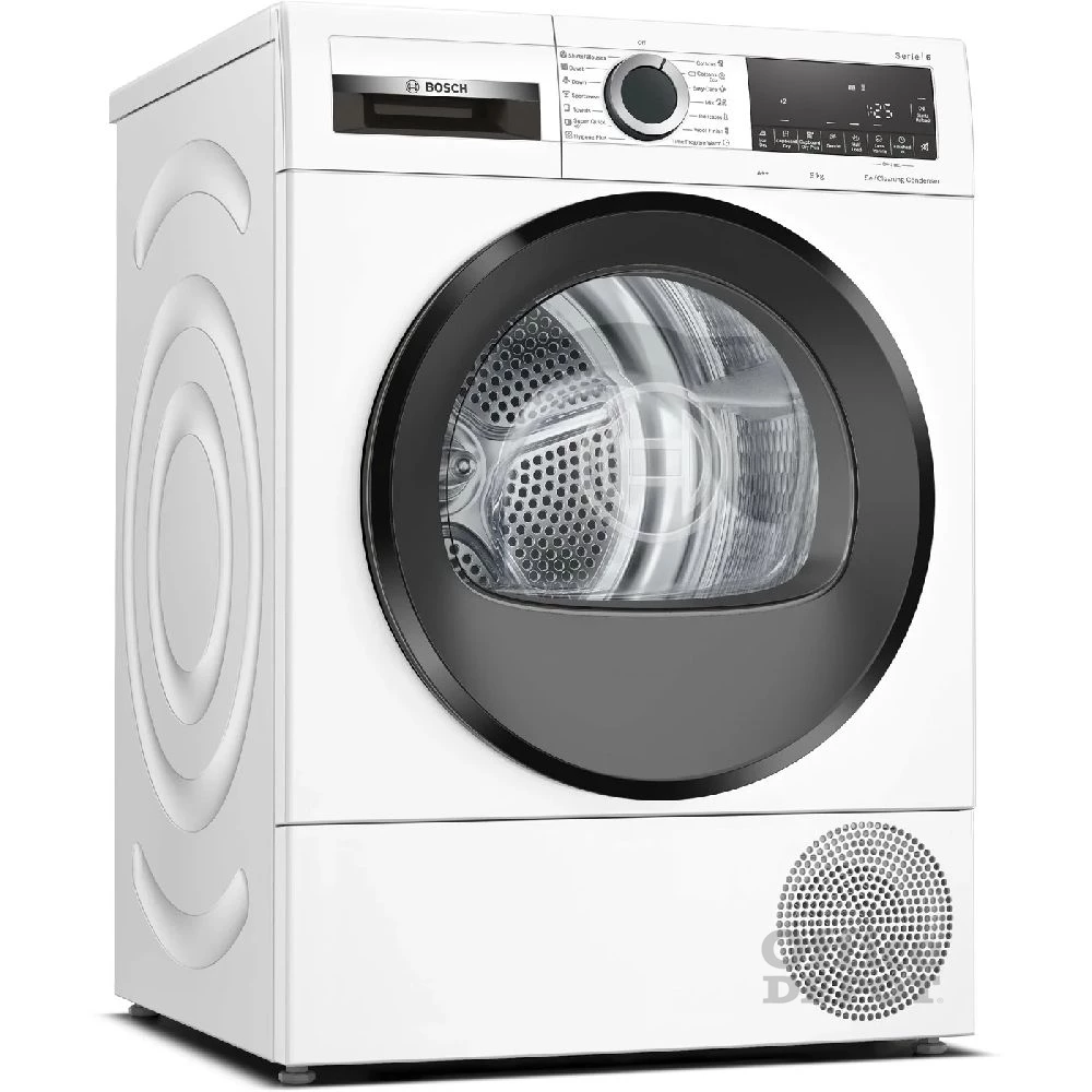 Bosch WQG14500BY fehér, 9 kg, hőszivattyús, szárítógép
