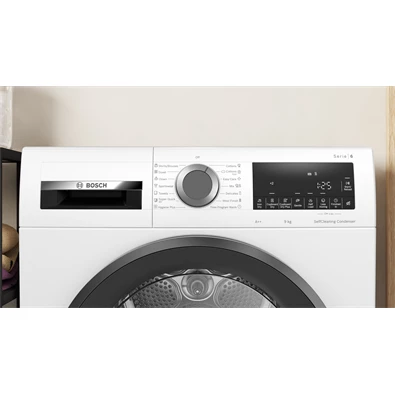 Bosch WQG14500BY fehér, 9 kg, hőszivattyús, szárítógép