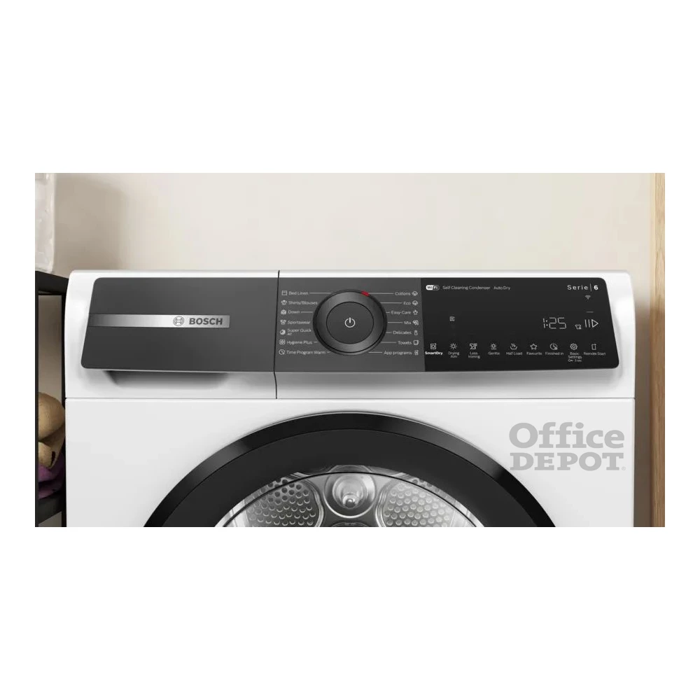 Bosch WQH245B6BY fehér-antracit, 9kg, hőszivattyús kondenzációs szárítógép