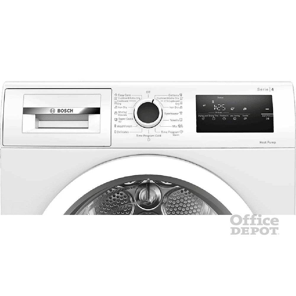 Bosch WTH85205BY fehér, 7 kg, hőszivattyús, szárítógép