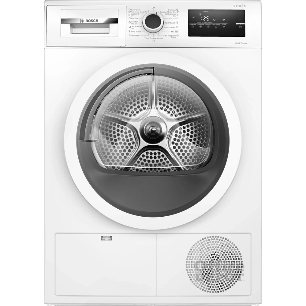 Bosch WTH85205BY fehér, 7 kg, hőszivattyús, szárítógép
