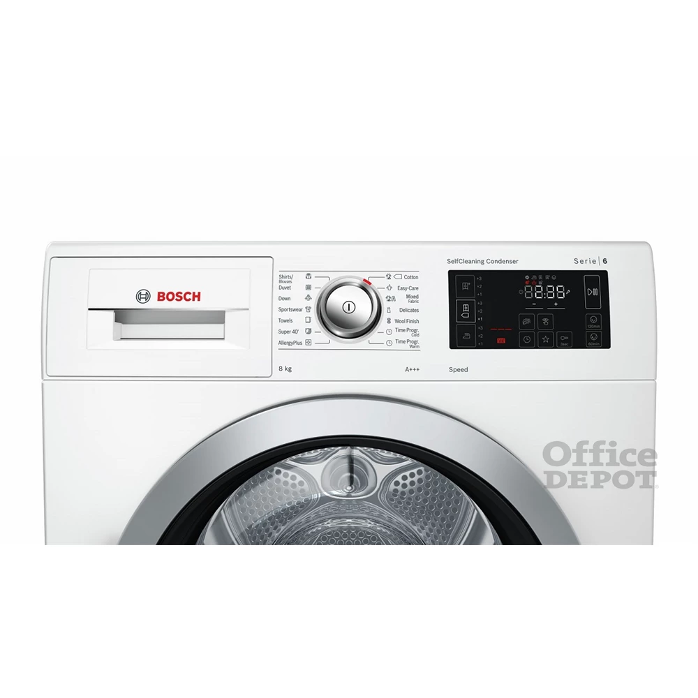 Bosch WTW876WBY hőszívattyús szárítógép