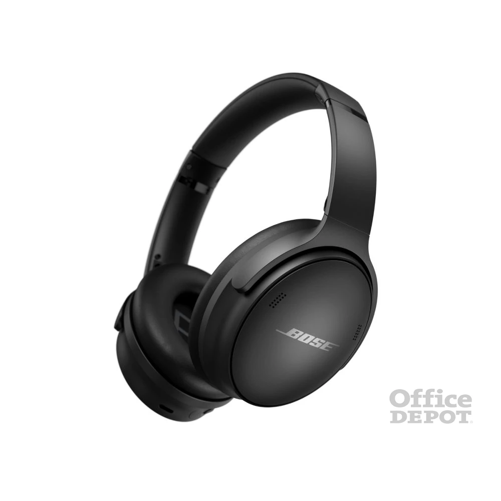 Bose QC45 QuietComfort® Acoustic Noise Cancelling® Bluetooth aktív zajszűrős fekete fejhallgató (Újracsomagolt)