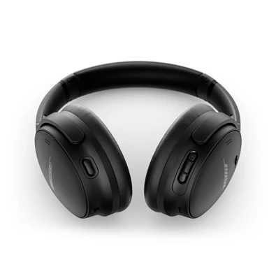 Bose QC45 QuietComfort® Acoustic Noise Cancelling® Bluetooth aktív zajszűrős fekete fejhallgató (Újracsomagolt) Bose QC45 QuietComfort® Acoustic Noise Cancelling® Bluetooth aktív zajszűrős fekete fejhallgató (Újracsomagolt)
