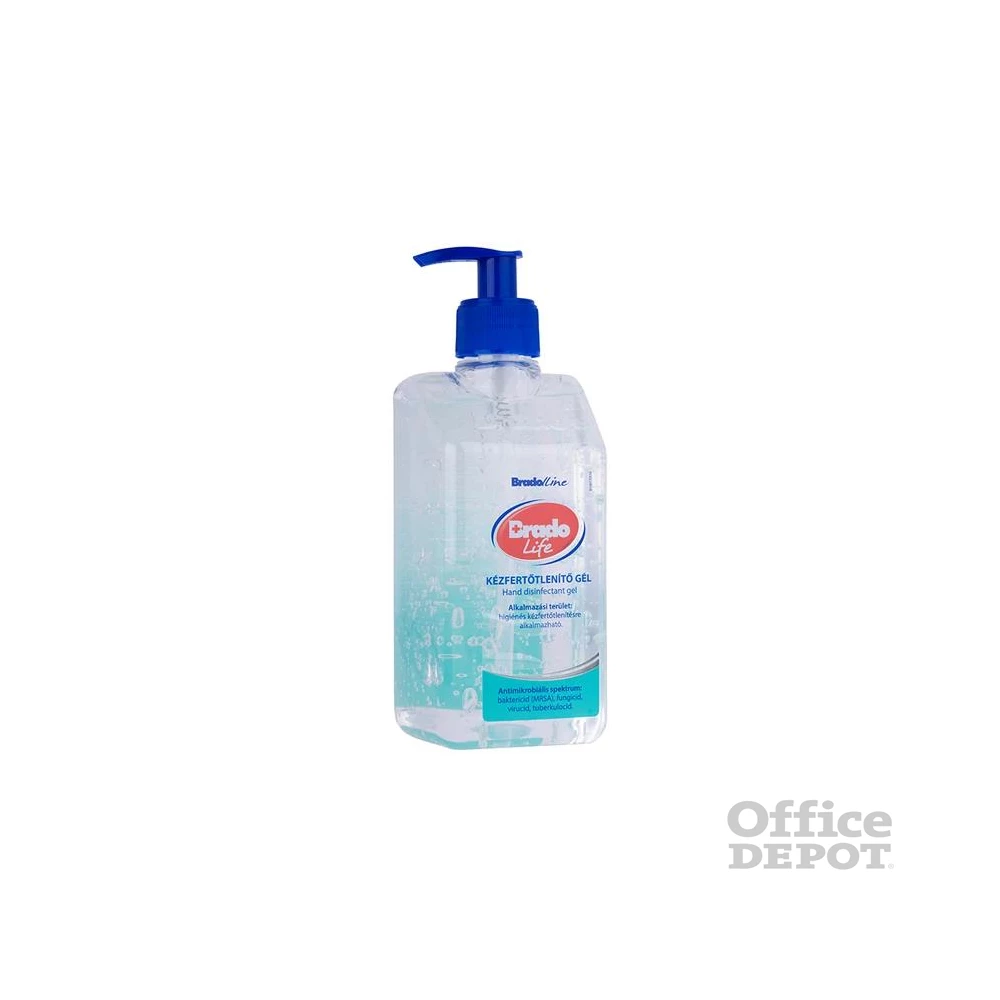 Bradolife 500 ml kézfertőtlenítő gél
