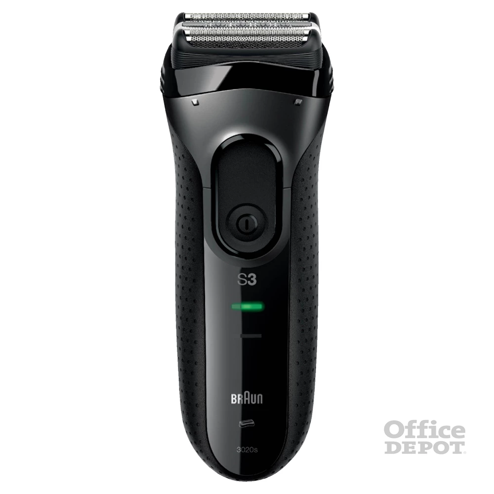 Braun 3-3020 fekete akkumulátoros férfi borotva