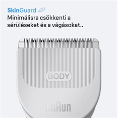 Braun BG 3530 bodygroomer testszőrzet ápoló Braun BG 3530 bodygroomer testszőrzet ápoló