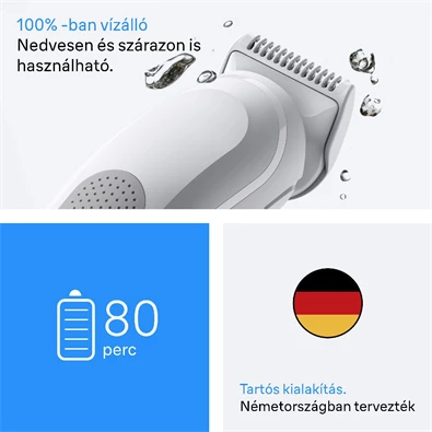 Braun BG 3530 bodygroomer testszőrzet ápoló Braun BG 3530 bodygroomer testszőrzet ápoló