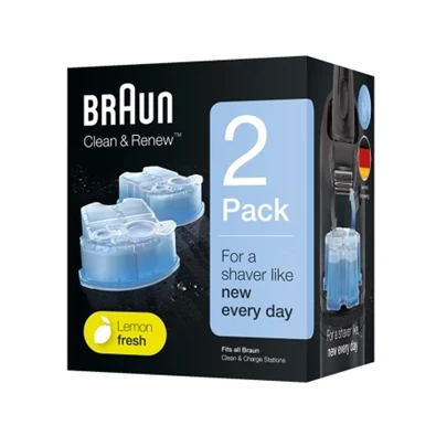 Braun Clean&Charge CCR2 borotva tisztító patron Braun Clean&Charge CCR2 borotva tisztító patron