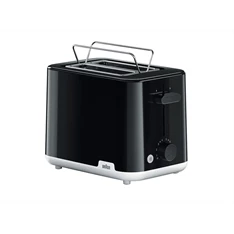 Braun HT1010BK fekete 2 szeletes kenyérpirító Braun HT1010BK fekete 2 szeletes kenyérpirító