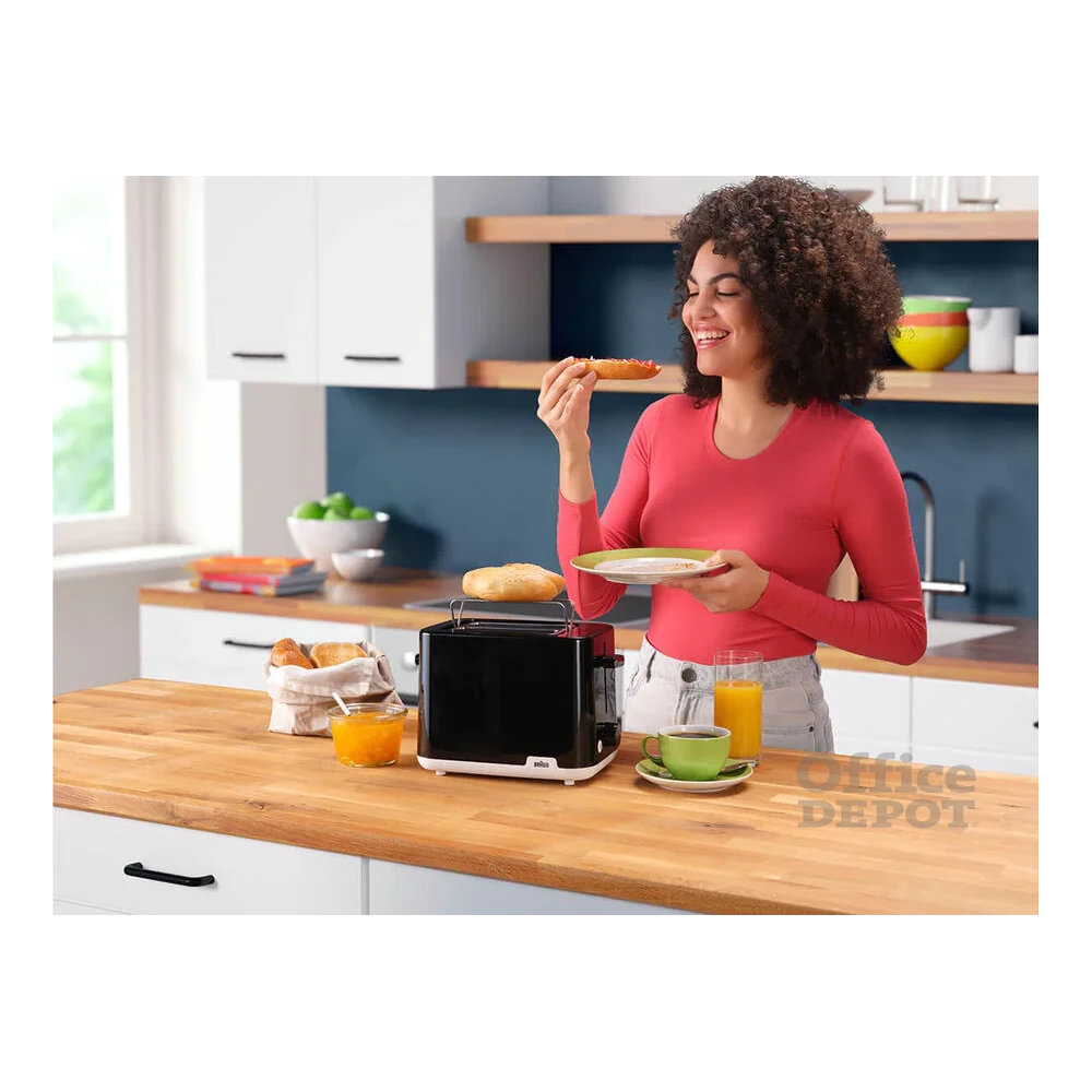Braun HT1010BK fekete 2 szeletes kenyérpirító