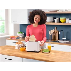 Braun HT 1010WH fehér 2 szeletes kenyérpirító Braun HT 1010WH fehér 2 szeletes kenyérpirító
