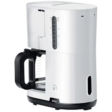 Braun KF1100GR fehér 10 személyes filteres kávéfőző Braun KF1100GR fehér 10 személyes filteres kávéfőző